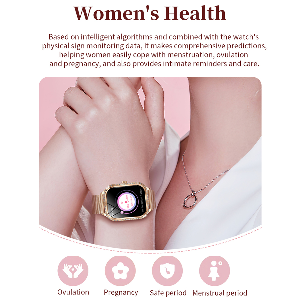 2026 New Fashion Women Diamond – Smartwatch Faces recenzja i cena
