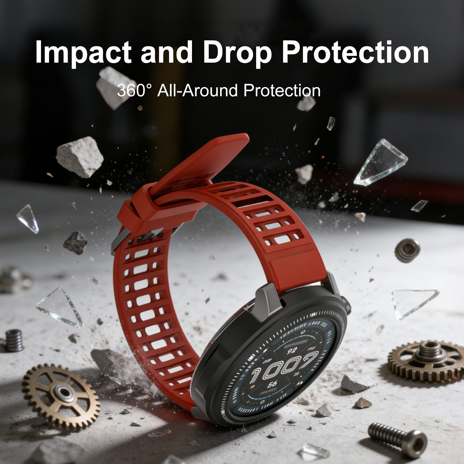Metal Frame Case Hollow Protec – Amazfit Smartwatch Accessories recenzja i cena
