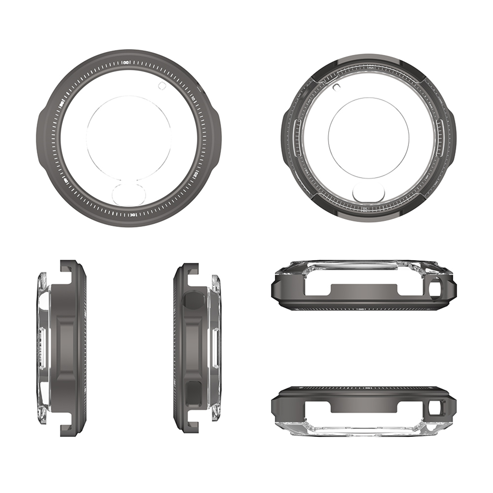 Metal Frame Case Hollow Protec – Amazfit Smartwatch Accessories recenzja i cena