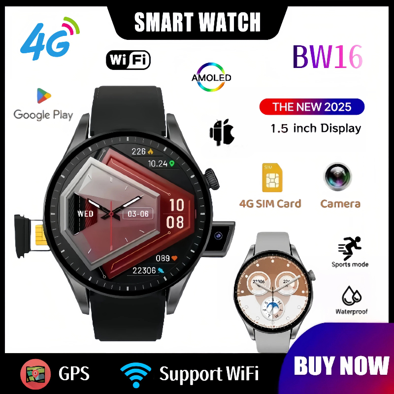 New 4G Smartwatch BW16: WiFi | – Smartwatch Id recenzja i cena