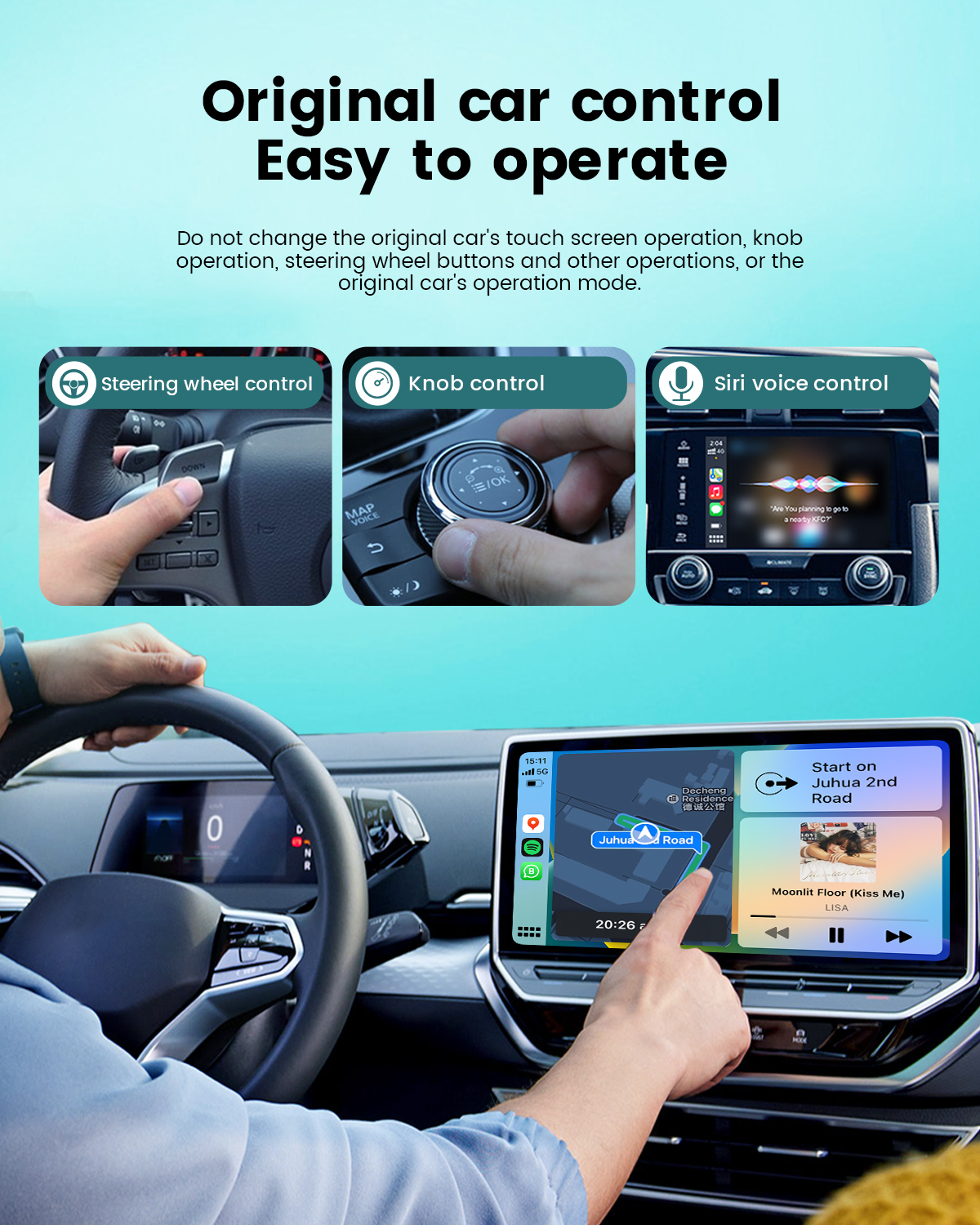 HEYINCAR 2 in 1 Interface Wire – Smartwatch Universal recenzja i cena