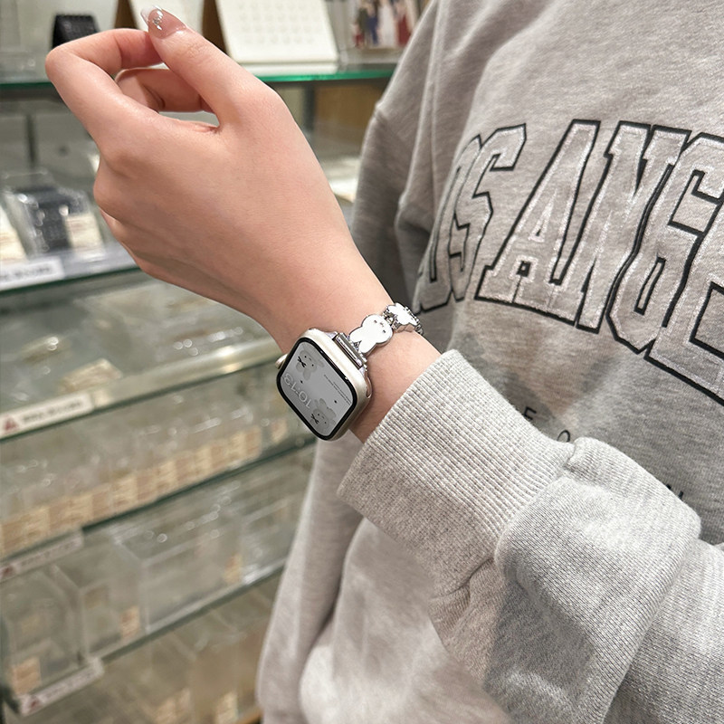 Miffy Rabbit Leather Watch Ban – Apple Smartwatch Accessories recenzja i cena
