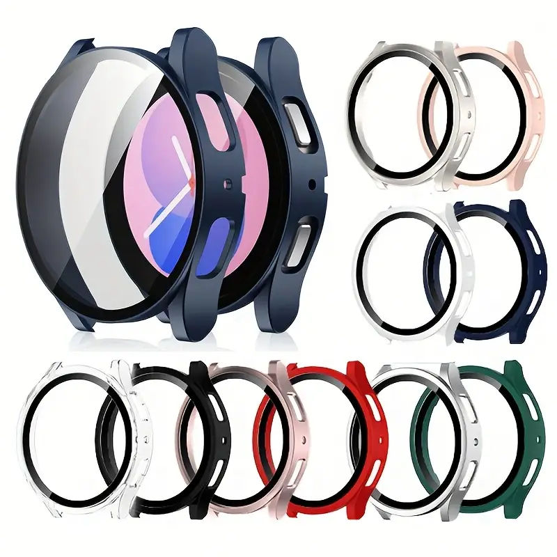 PC Case+Tempered Glass for Sam – Samsung Smartwatch Accessories recenzja i cena