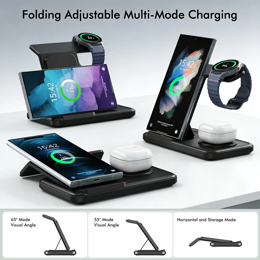 3 IN 1 Wireless Charger Statio – Smartwatch Ac recenzja i cena