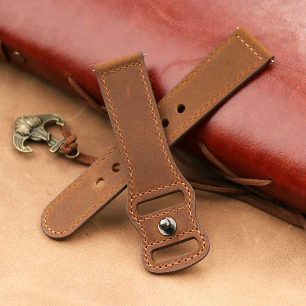 22mm Band Genuine Leather Watc – Smartwatch Accessories Shop recenzja i cena