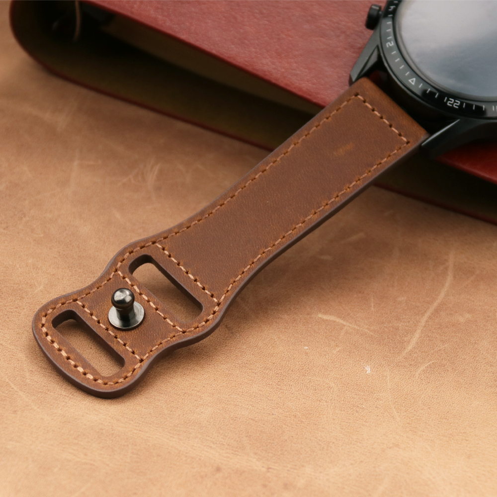 22mm Band Genuine Leather Watc – Smartwatch Accessories Shop recenzja i cena