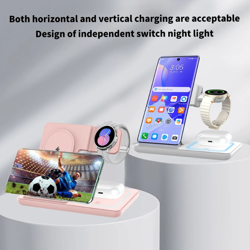 3 in 1 Foldable Wireless Charg – Smartwatch Ac recenzja i cena