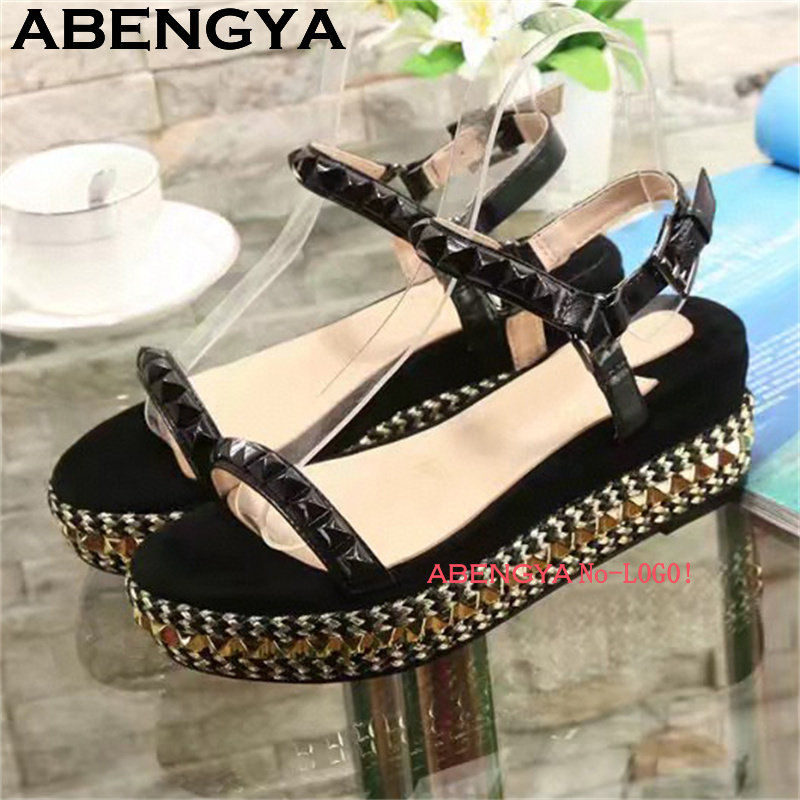 Classic Fashion Thick Sole Pla – Leather Classic Strap recenzja i cena