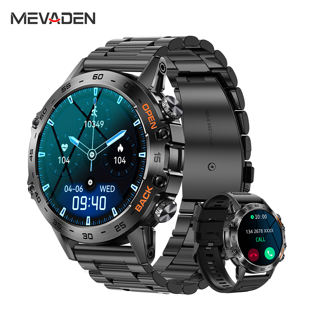 MEVADEN Steel 1.39 inch Men Lu – Smartwatch Faces recenzja i cena