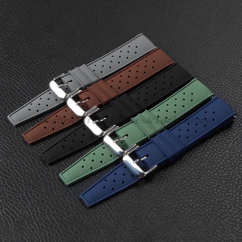 Tropic Silicone Watch Strap 18 – Fossil Smartwatch Accessories recenzja i cena