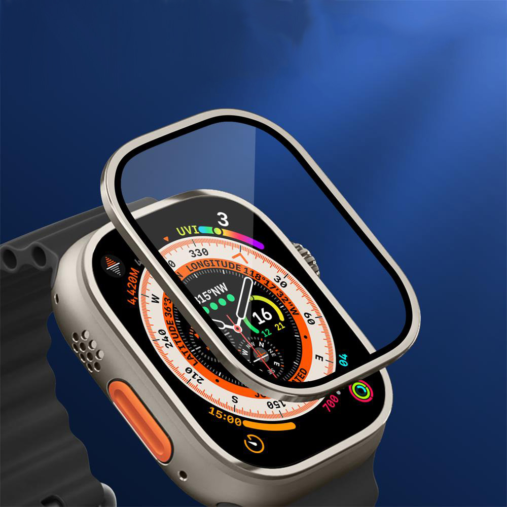 Metal Bumper+Tempered Glass Fo – Apple Smartwatch Accessories recenzja i cena
