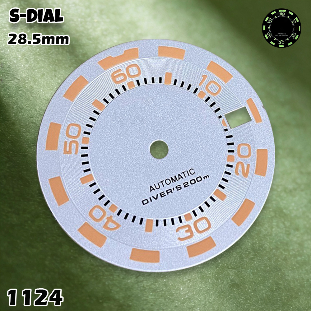 NH 28.5mm S Logo New Diver's d – Accessories With Watch recenzja i cena