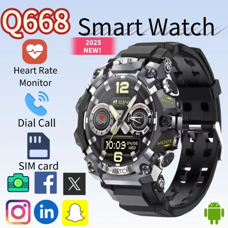 Q668 5G Full Netcom Smartwatch – Smartwatch Id recenzja i cena