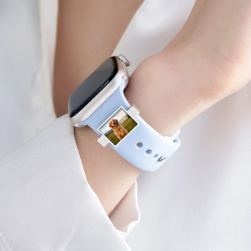 Custom Photo Smart Watch Charm – Smartwatch Straps & Accessories recenzja i cena