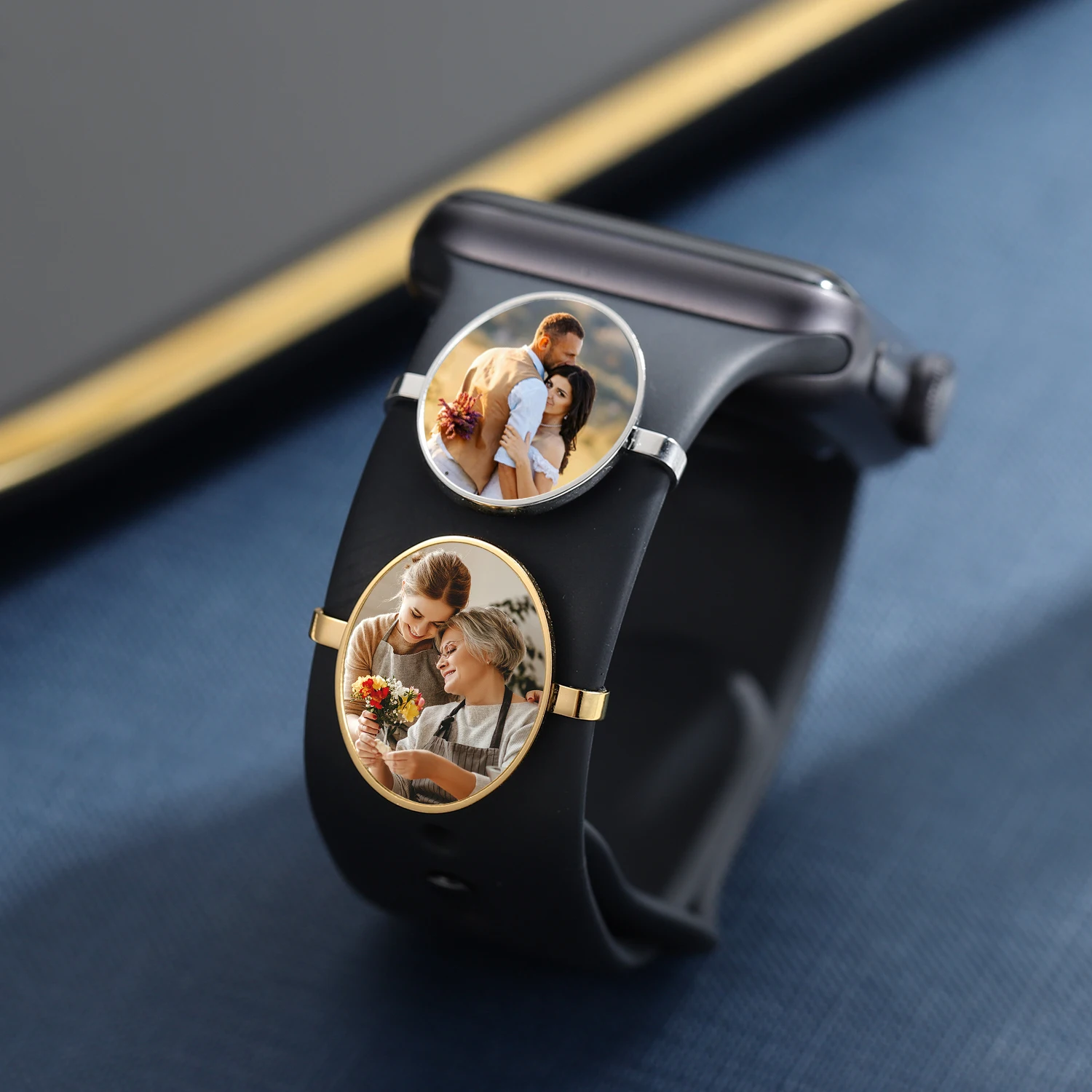Custom Photo Smart Watch Charm – Smartwatch Straps & Accessories recenzja i cena