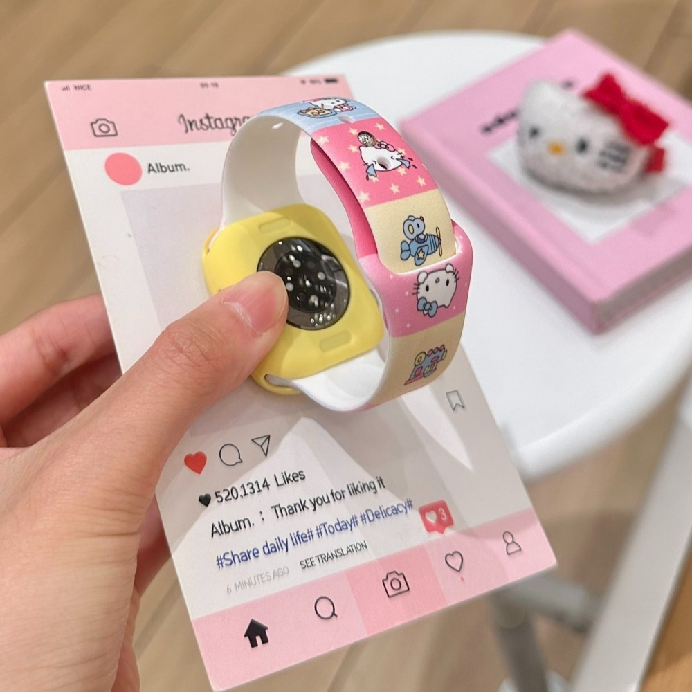 Anime Sanrio Lovely Kitty Sili – Apple Smartwatch Accessories recenzja i cena