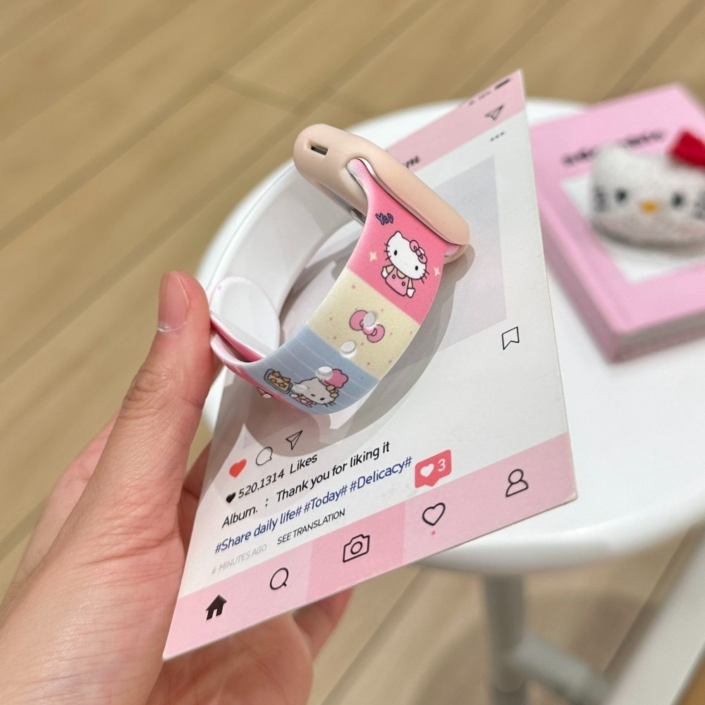 Anime Sanrio Lovely Kitty Sili – Apple Smartwatch Accessories recenzja i cena