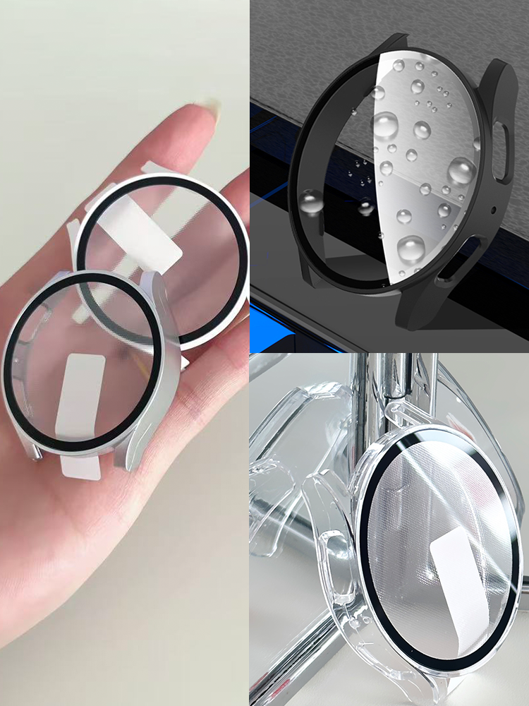 Tempered Glass+PC Case for Sam – Samsung Smartwatch Accessories recenzja i cena