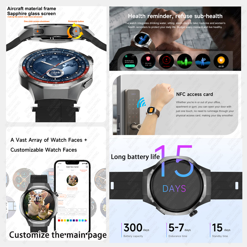 2026 New BOXUXING Watch 5 MAX  – Smartwatch Instagram recenzja i cena