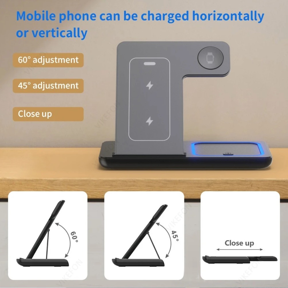 Foldable 3 in 1 Wireless Charg – Smartwatch Ac recenzja i cena