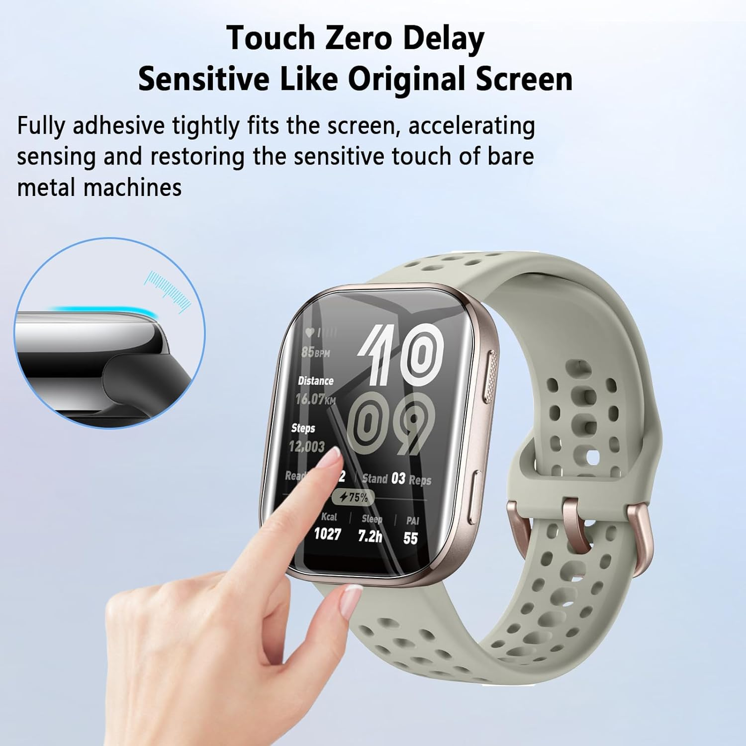 Screen Protector for Amazfit b – Smartwatch Straps & Accessories recenzja i cena