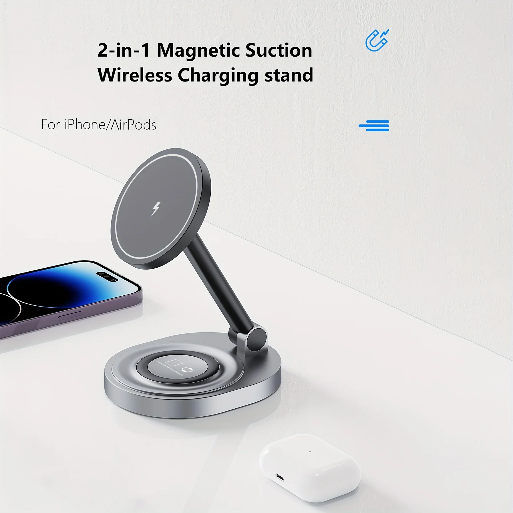 2 In 1 Magnetic Wireless Charg – Smartwatch Ac recenzja i cena
