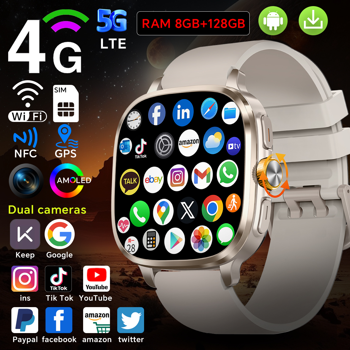 Global Version Android 13.0 S9 – Smartwatch Id recenzja i cena