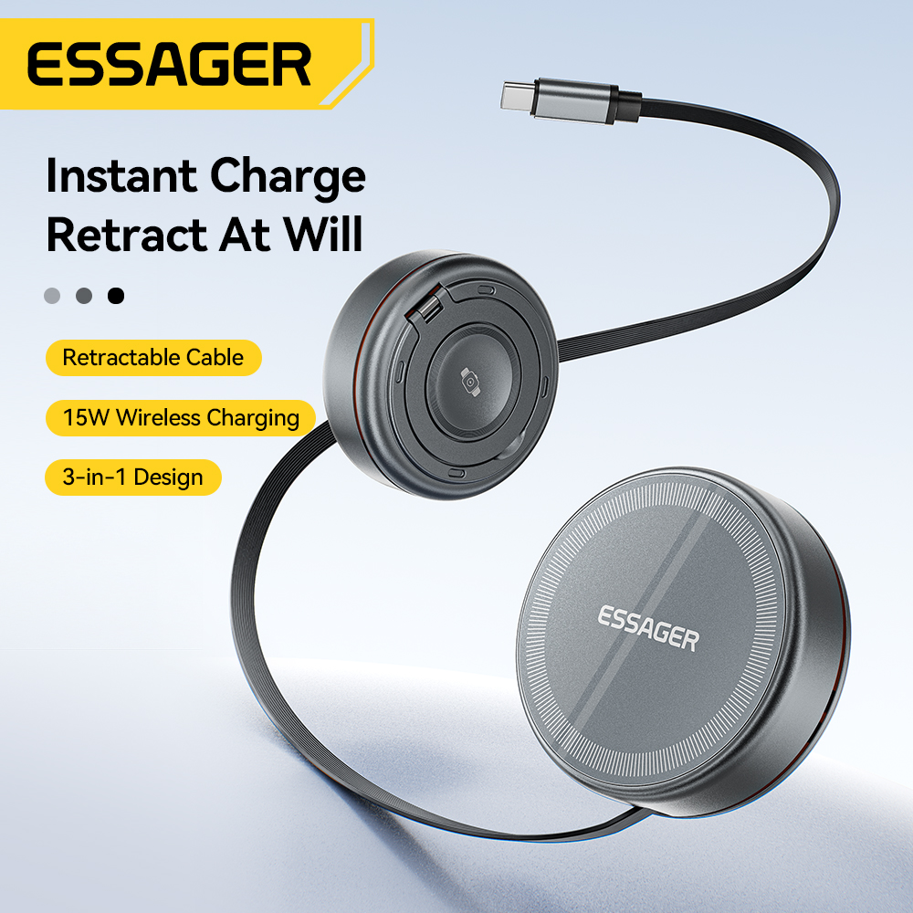 Essager 15W 3 in 1 Magnetic Wi – Smartwatch Ac recenzja i cena