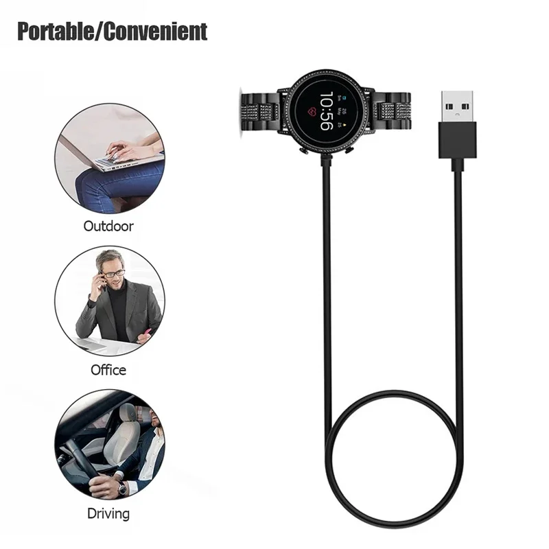 1M USB Magnetic Fast Charger D – Fossil Smartwatch Accessories recenzja i cena