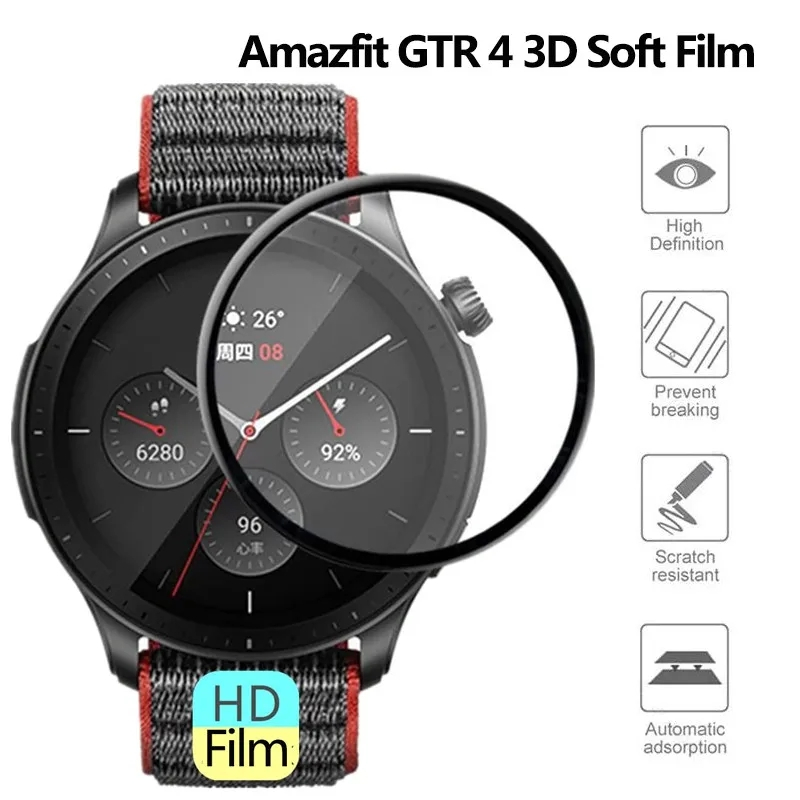For Amazfit GTR 4 Screen Prote – Amazfit Smartwatch Accessories recenzja i cena
