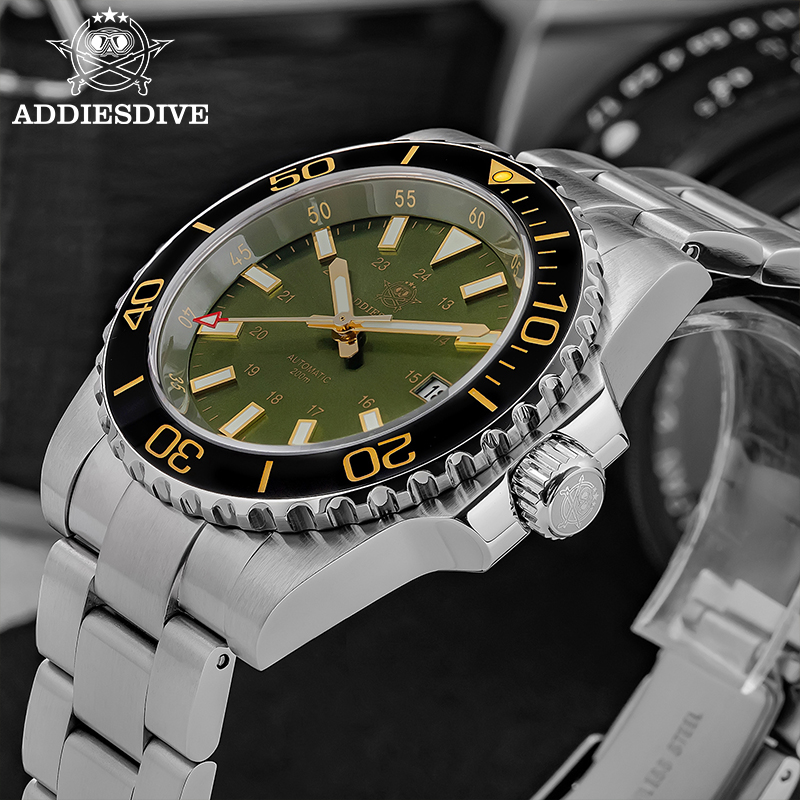 ADDIESDIVE Men's Watch 8215 Me – Accessories With Watch recenzja i cena