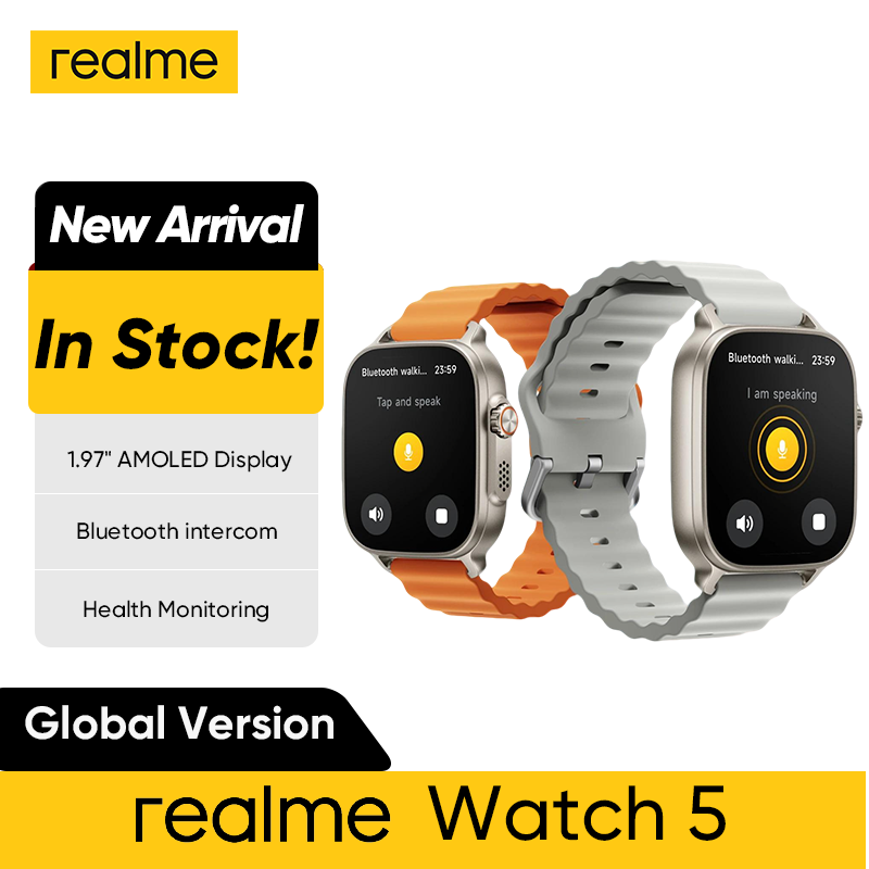 Global Version realme watch 5  – Smartwatch Faces recenzja i cena