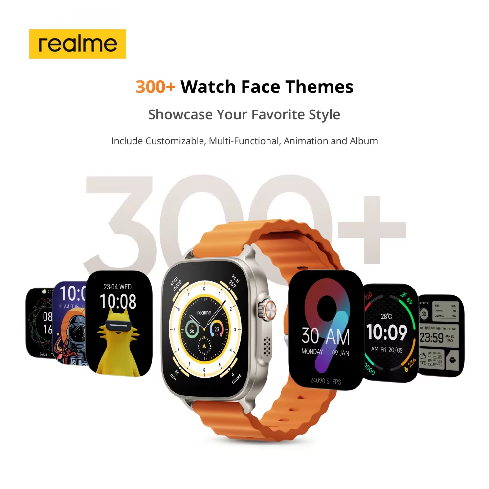 Global Version realme watch 5  – Smartwatch Faces recenzja i cena