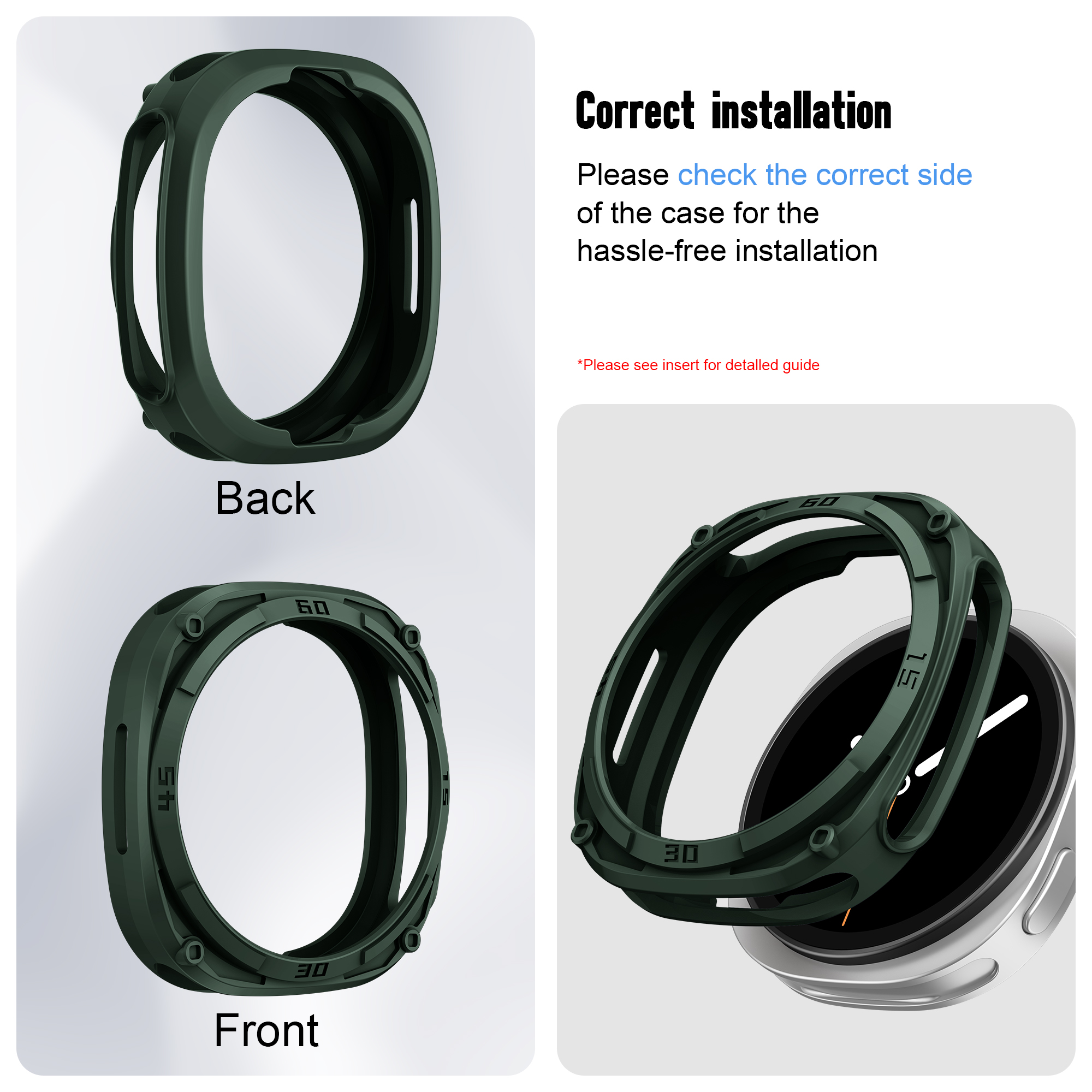 Rugged Bezel Case for Samsung  – Samsung Smartwatch Accessories recenzja i cena