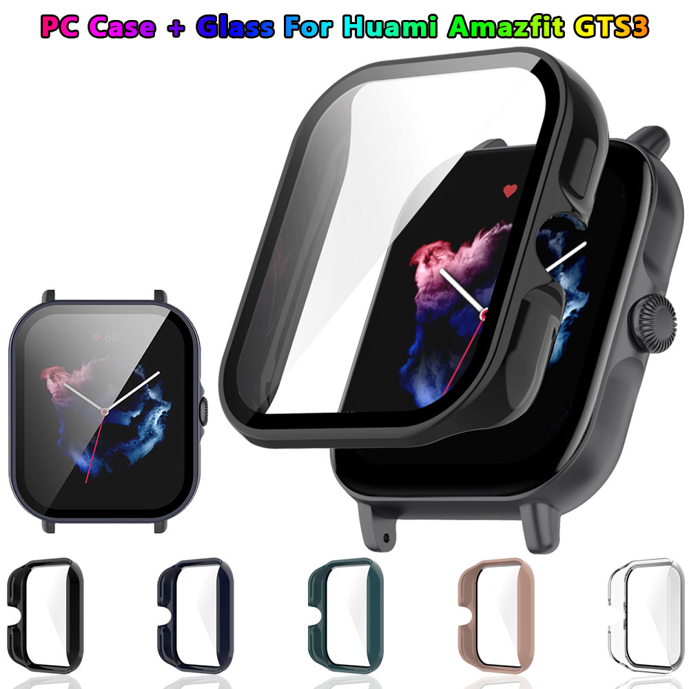 Case + Tempered Glass For Amaz – Amazfit Smartwatch Accessories recenzja i cena