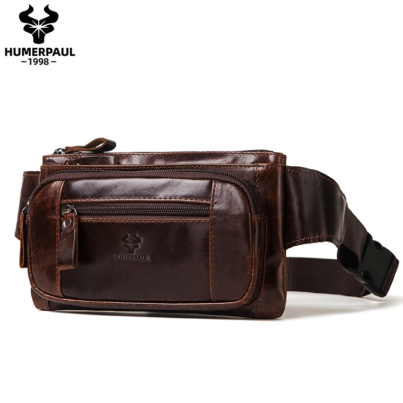 HUMERPAUL Men's Waist Fanny Pa – Leather Classic Strap recenzja i cena