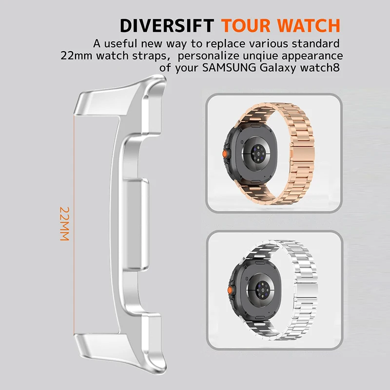 22mm WatchBand Connector for s – Smartwatch Straps & Accessories recenzja i cena