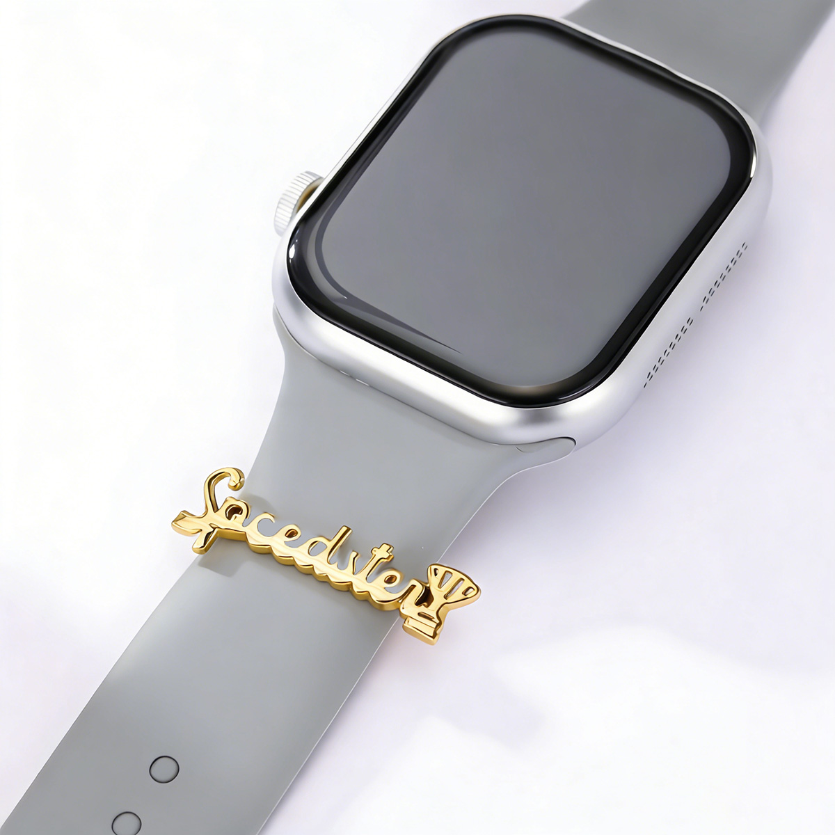 Stainless Steel Custom Letter  – Smartwatch Straps & Accessories recenzja i cena