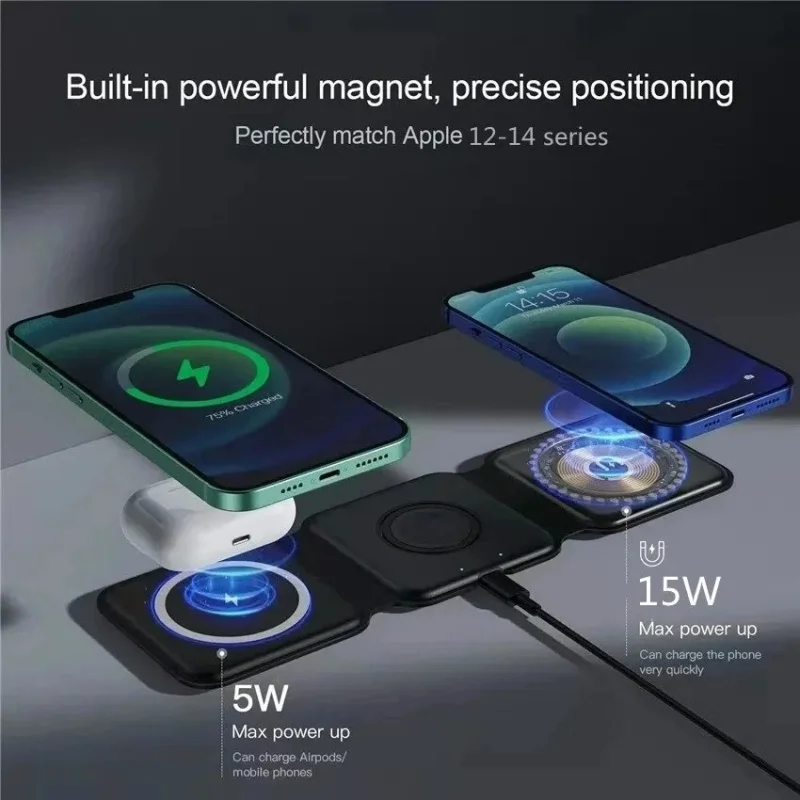 3 in 1 Portable Magnetic Wirel – Smartwatch Ac recenzja i cena