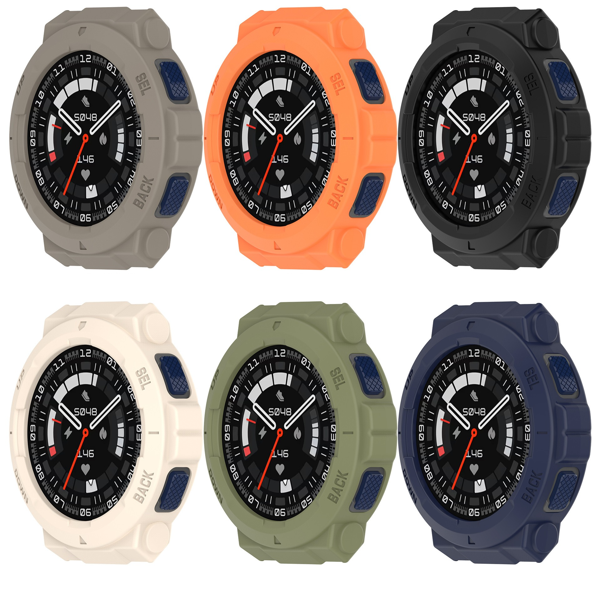 Silicone case For Amazfit Acti – Amazfit Smartwatch Accessories recenzja i cena