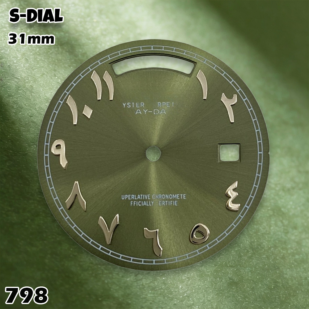 NH 31mm S Logo Dial Arabic Dia – Accessories With Watch recenzja i cena