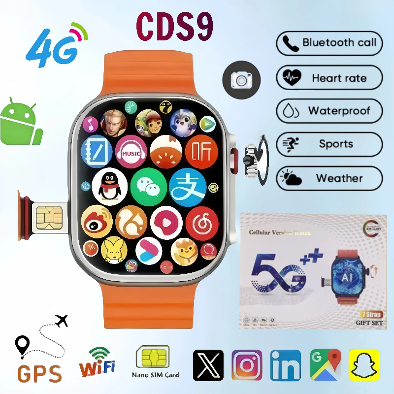 CDS9 Smartwatch Android 4G Net – Smartwatch Store recenzja i cena