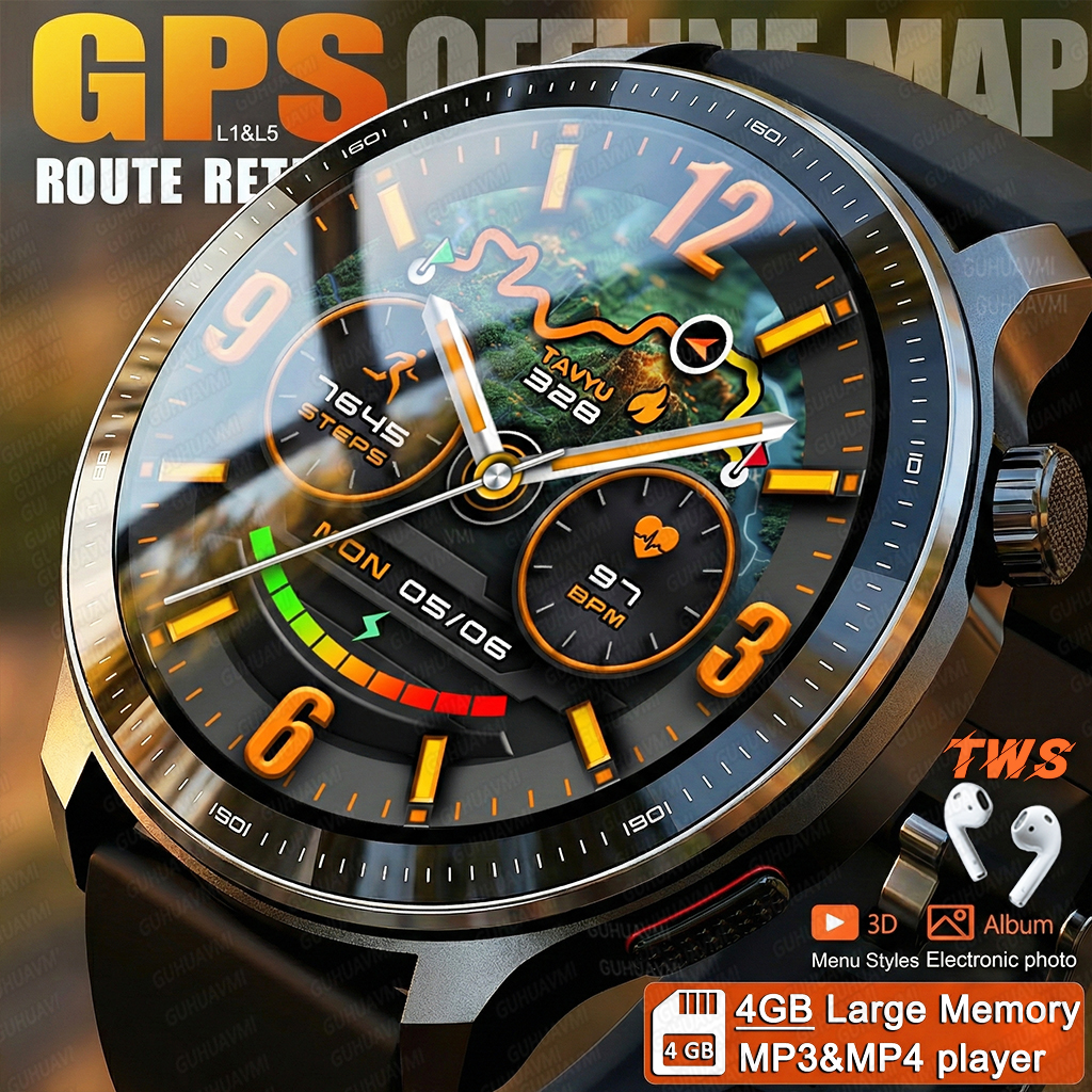 New 4GB Storage Smart Watch GP – Smartwatch Nexus recenzja i cena